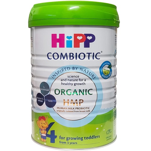 Sữa Hipp Organic Combiotic số 4 lon 800g cho trẻ từ 3 tuổi