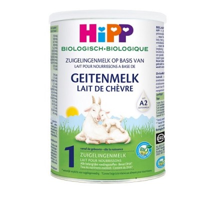 Sữa Dê Hipp Organic số 1 lon 400g cho trẻ 0-6 tháng
