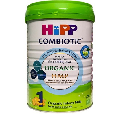 Sữa Hipp Organic Combiotic lon 800g cho trẻ từ 0-6 tháng tuổi