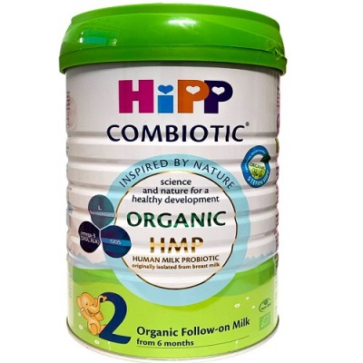Sữa Hipp Organic Combiotic số 2 lon 800g cho trẻ 6-12 tháng tuổi