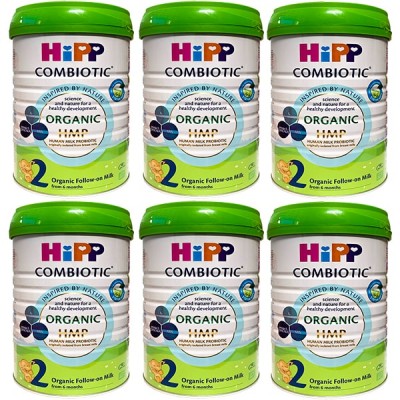 Thùng Sữa Hipp Combiotic số 2 lon 800g cho trẻ 6-12 tháng tuổi