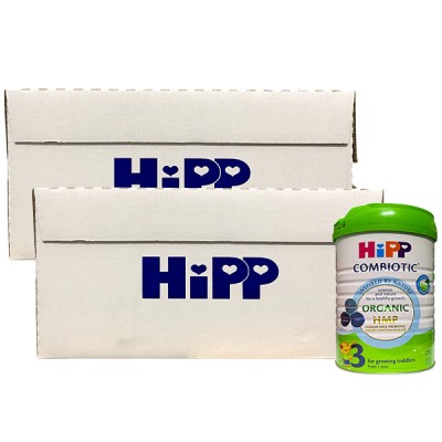 Combo 2 thùng Sữa HiPP Combiotic số 3 800g, trẻ từ 1-3 tuổi