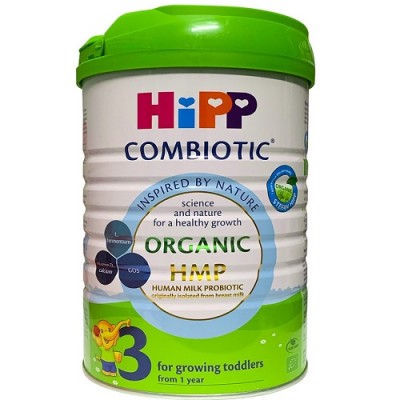 Sữa Hipp Organic Combiotic số 3 lon 800g cho trẻ từ 1-3 tuổi