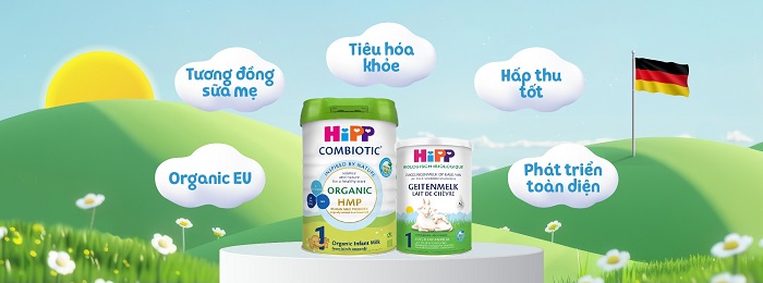 Sữa HiPP Đức