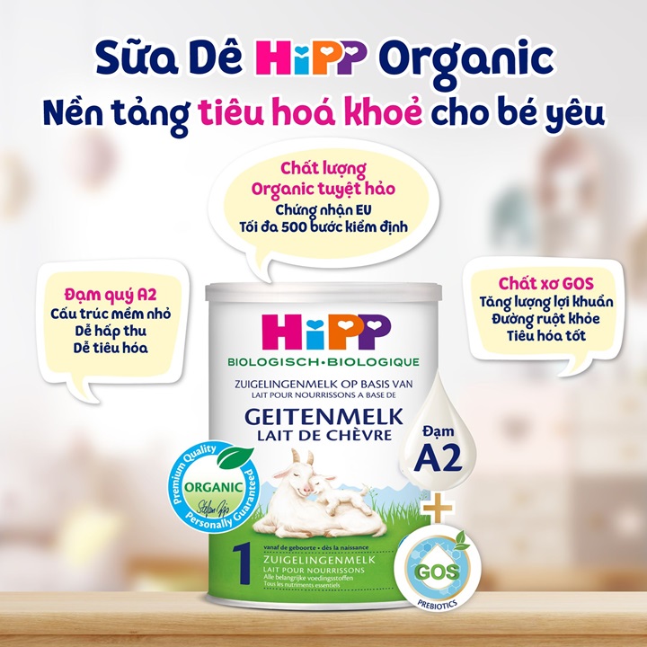 chương trình khuyến mãi sữa Hipp Organic đức