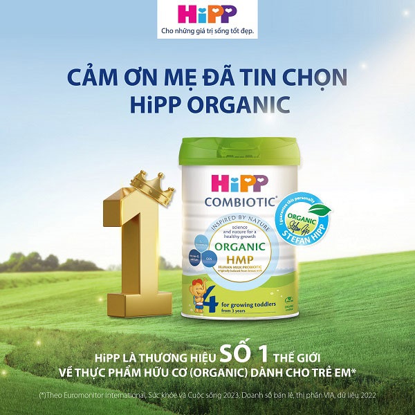 Sữa Hipp Combiotic số 1 lon 800g cho trẻ từ 0-6 tháng tuổi