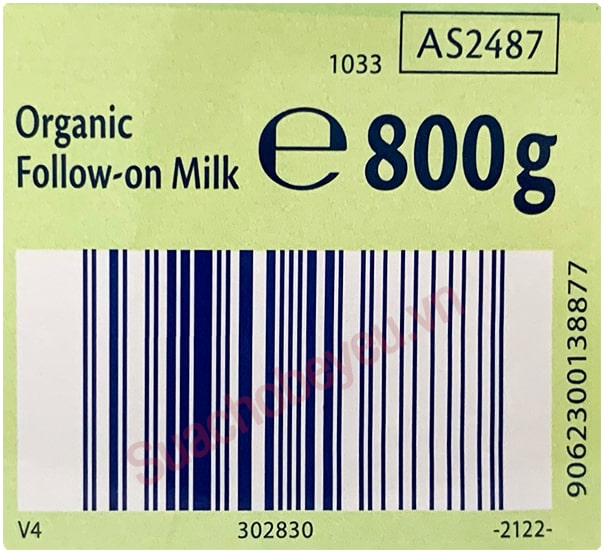 Sữa HiPP Combiotic số 3 lon 800g cho trẻ từ 1-3 tuổi