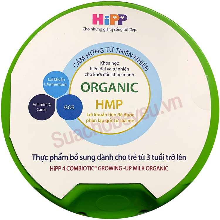 Sữa HiPP Combiotic số 4 lon 800g cho trẻ từ 3 tuổi