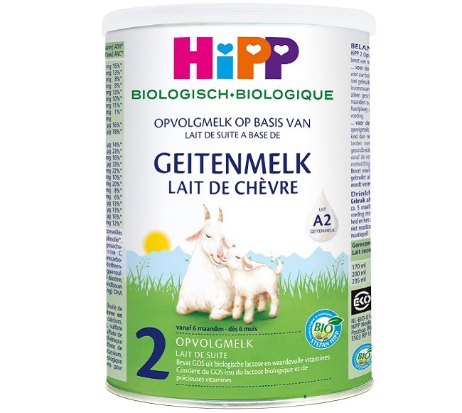 Sữa Dê Hipp Organic số 2 lon 400g cho trẻ 6-12 tháng