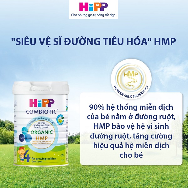 Sữa HiPP Combiotic số 3 lon 800g cho trẻ từ 1-3 tuổi