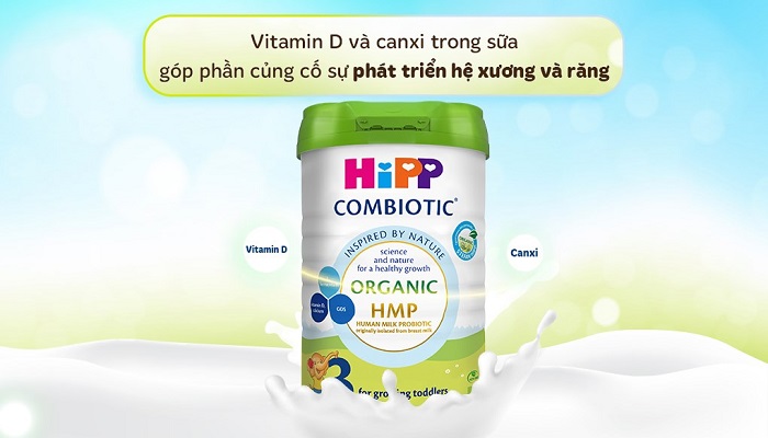 Sữa HiPP Combiotic số 3 lon 800g cho trẻ từ 1-3 tuổi