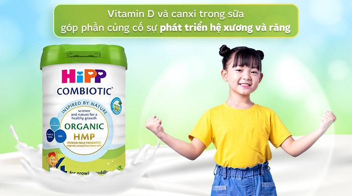 Sữa HiPP Combiotic số 4 lon 800g cho trẻ từ 3 tuổi