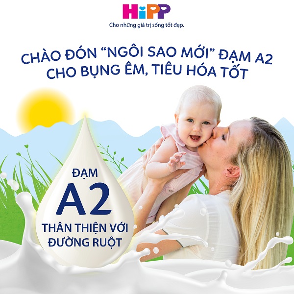 Sữa Dê Hipp Organic số 1 lon 400g cho trẻ 0-6 tháng