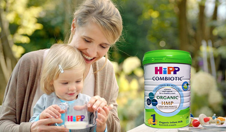 Cách pha sữa hữu cơ HiPP Combiotic số 1