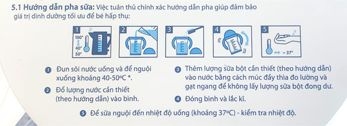 Cách pha sữa hữu cơ HiPP Combiotic số 2