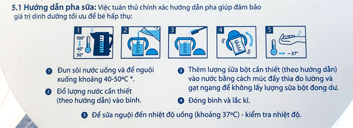 Cách pha sữa hữu cơ HiPP Combiotic số 4